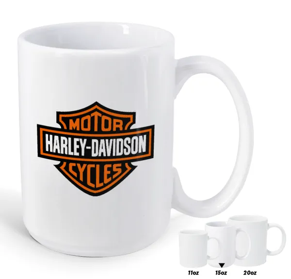 Motor Harley Davidson — Mega mug, ceramic, 450ml