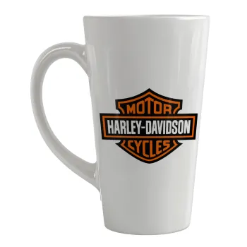 Motor Harley Davidson, Κούπα κωνική Latte Μεγάλη, κεραμική, 450ml
