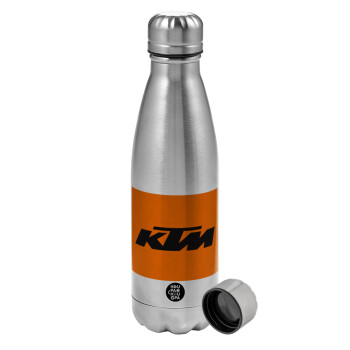 KTM, Μεταλλικό παγούρι νερού, ανοξείδωτο ατσάλι, 750ml