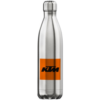 KTM, Inox (Stainless steel) hot metal mug, double wall, 750ml