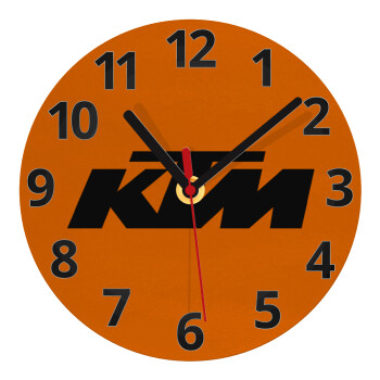 KTM, Ρολόι τοίχου γυάλινο (20cm)