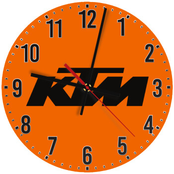 KTM, Ρολόι τοίχου ξύλινο (30cm)