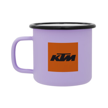 KTM, Κούπα Μεταλλική εμαγιέ ΜΑΤ Light Pastel Purple 360ml