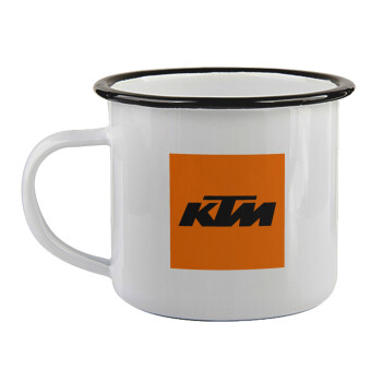 KTM, Κούπα εμαγιέ με μαύρο χείλος 360ml