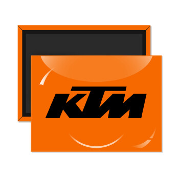 KTM, Ορθογώνιο μαγνητάκι ψυγείου διάστασης 9x6cm