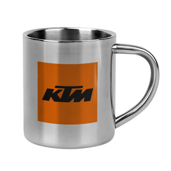 KTM, Mug Stainless steel double wall 300ml