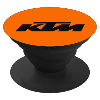 KTM, Pop Socket Μαύρο Βάση Στήριξης Κινητού στο Χέρι