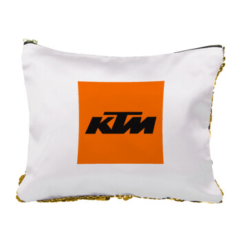 KTM, Τσαντάκι νεσεσέρ με πούλιες (Sequin) Χρυσό