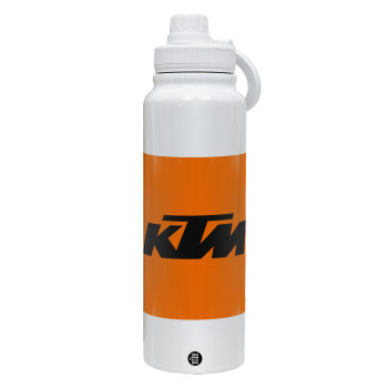 KTM, Θερμός 1L Ανοξείδωτο με Βάση Κινητού & Διπλά Τοιχώματα