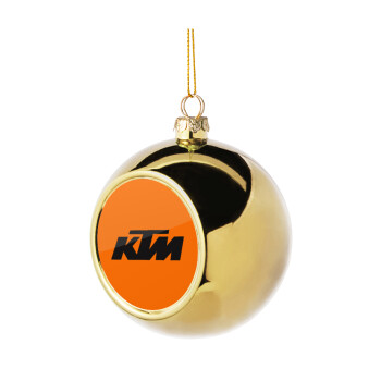 KTM, Χριστουγεννιάτικη μπάλα δένδρου Χρυσή 8cm