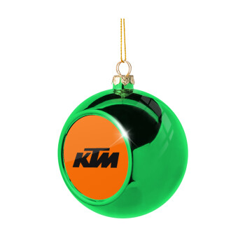 KTM, Χριστουγεννιάτικη μπάλα δένδρου Πράσινη 8cm