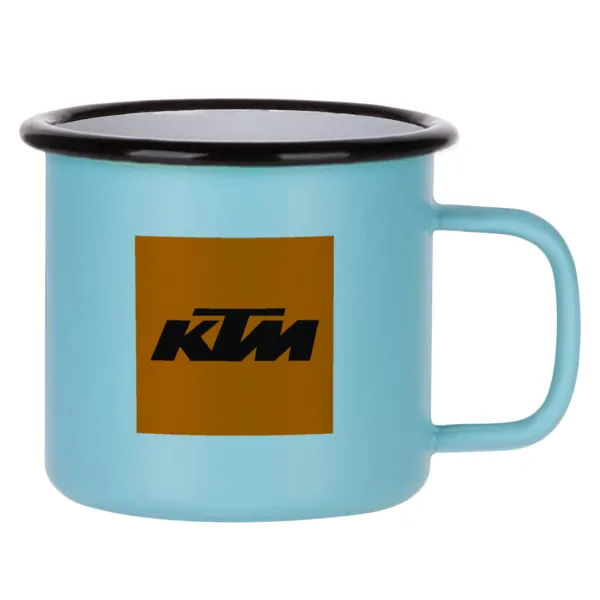 KTM — Κούπα Μεταλλική εμαγιέ ΜΑΤ σιέλ 360ml