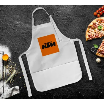 KTM, Ποδιά Σεφ Ολόσωμη Παιδική (με ρυθμιστικά και 2 τσέπες)