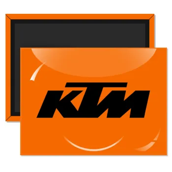 KTM, Ορθογώνιο μαγνητάκι ψυγείου διάστασης 9x6cm