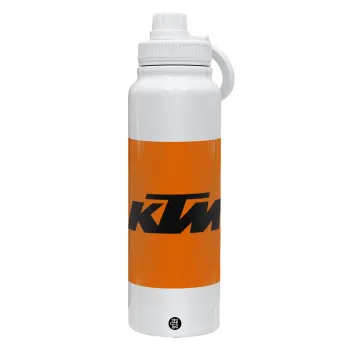 KTM, Θερμός 1L Ανοξείδωτο με Βάση Κινητού & Διπλά Τοιχώματα