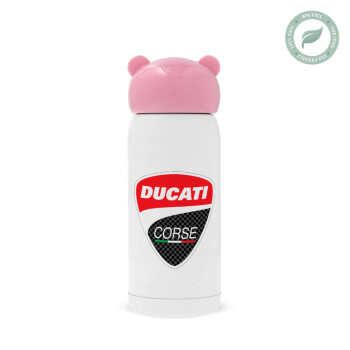 Ducati, Ροζ ανοξείδωτο παγούρι θερμό (Stainless steel), 320ml