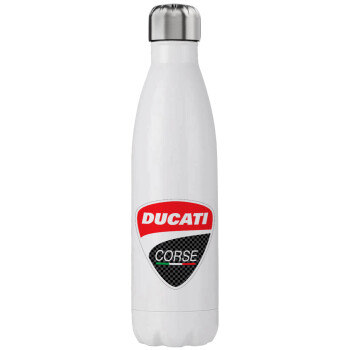 Ducati, Μεταλλικό παγούρι θερμός (Stainless steel), διπλού τοιχώματος, 750ml