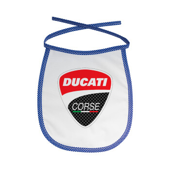 Ducati, Σαλιάρα μωρού αλέκιαστη με κορδόνι Μπλε