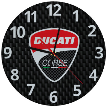 Ducati, Ρολόι τοίχου γυάλινο (30cm)