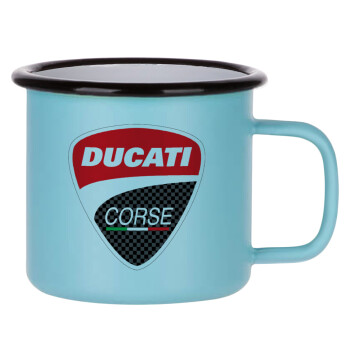 Ducati, Κούπα Μεταλλική εμαγιέ ΜΑΤ σιέλ 360ml