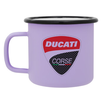 Ducati, Κούπα Μεταλλική εμαγιέ ΜΑΤ Light Pastel Purple 360ml