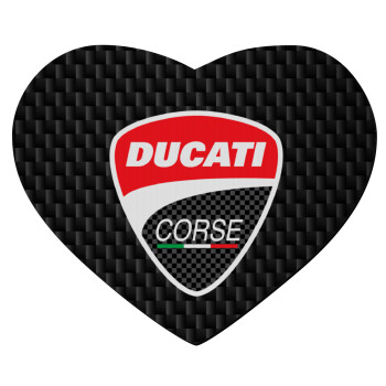 Ducati, Mousepad heart 23x20cm