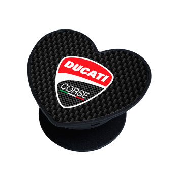 Ducati, Phone Holders Stand  καρδιά Μαύρο Βάση Στήριξης Κινητού στο Χέρι