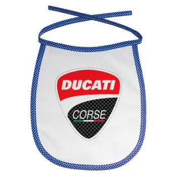 Ducati, Σαλιάρα μωρού αλέκιαστη με κορδόνι Μπλε