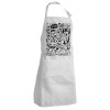 Adult Chef Apron (with sliders and 2 pockets)