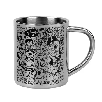 Σκυλάκια, Κούπα Ανοξείδωτη διπλού τοιχώματος 300ml