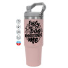Pink color, 890ml (30oz) stainless Steel Tumbler with Handle