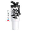 Mega Stainless steel Tumbler with lid, double wall 1,2L