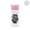 Pink stainless steel thermal flask, 320ml
