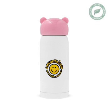Concarda, Pink stainless steel thermal flask, 320ml