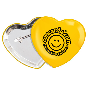 Concarda, Κονκάρδα παραμάνα καρδιά (57x52mm)