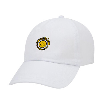 Concarda, Καπέλο Ενηλίκων Baseball Λευκό 5-φύλλο (POLYESTER, ΕΝΗΛΙΚΩΝ, UNISEX, ONE SIZE)