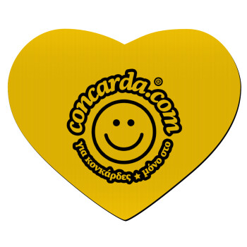 Concarda, Mousepad heart 23x20cm
