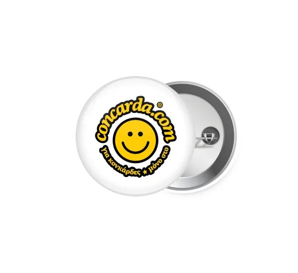 Concarda — Pin badge, 5cm