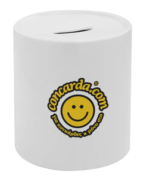 Concarda — Porcelain money box with stopper
