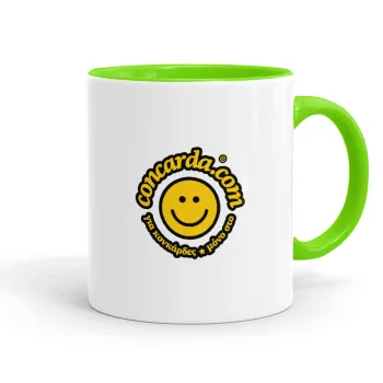 Concarda, Κούπα χρωματιστή βεραμάν, κεραμική, 330ml