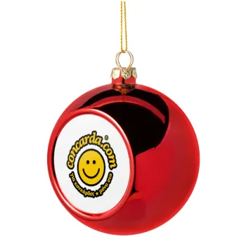 Concarda, Christmas tree ball Red 8cm