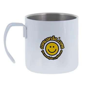Concarda — Κούπα Ανοξείδωτη διπλού τοιχώματος 400ml