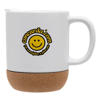 Concarda, Ceramic coffee mug Cork (MAT), 330ml