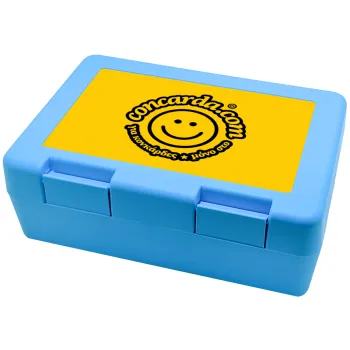 Concarda, Children's cookie container LIGHT BLUE 185x128x65mm (BPA free plastic)