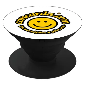 Concarda, Phone Holders Stand  Black Hand-held Mobile Phone Holder