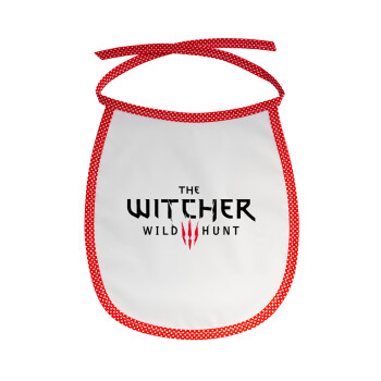 The witcher III wild hunt, Σαλιάρα μωρού αλέκιαστη με κορδόνι Κόκκινη