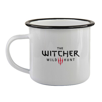 The witcher III wild hunt, Κούπα εμαγιέ με μαύρο χείλος 360ml