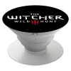The witcher III wild hunt, Pop Socket Λευκό Βάση Στήριξης Κινητού στο Χέρι