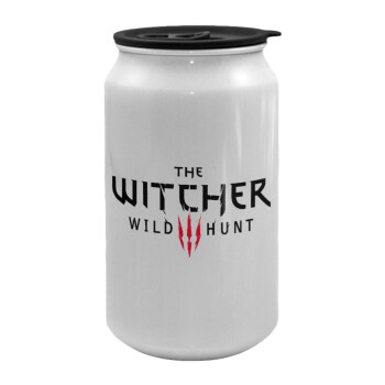 The witcher III wild hunt, Κούπα ταξιδιού μεταλλική με καπάκι (tin-can) 500ml