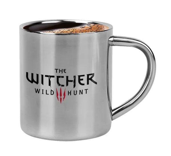 The witcher III wild hunt — Κουπάκι μεταλλικό διπλού τοιχώματος για espresso (220ml)